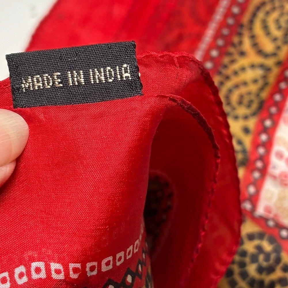Bandhani 100% Pure Silk 40